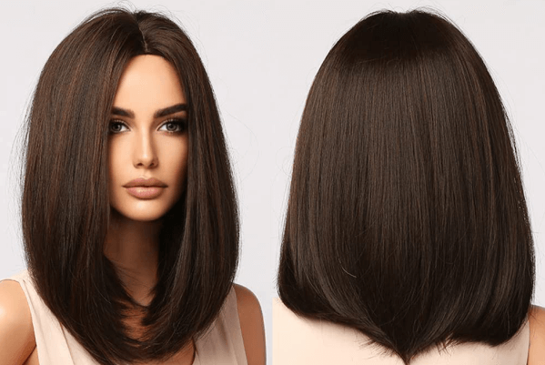 Brown Bob Hair Women's Wig