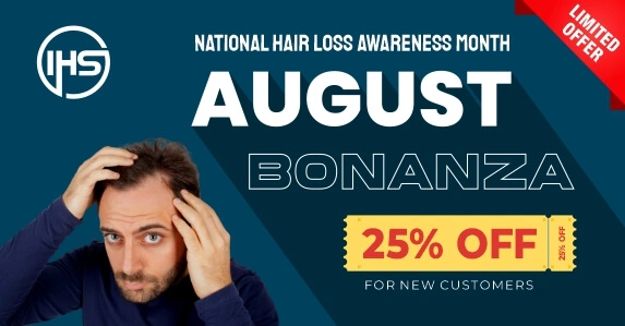 National Hair Loss Awareness Month – 25% Off on Hair System