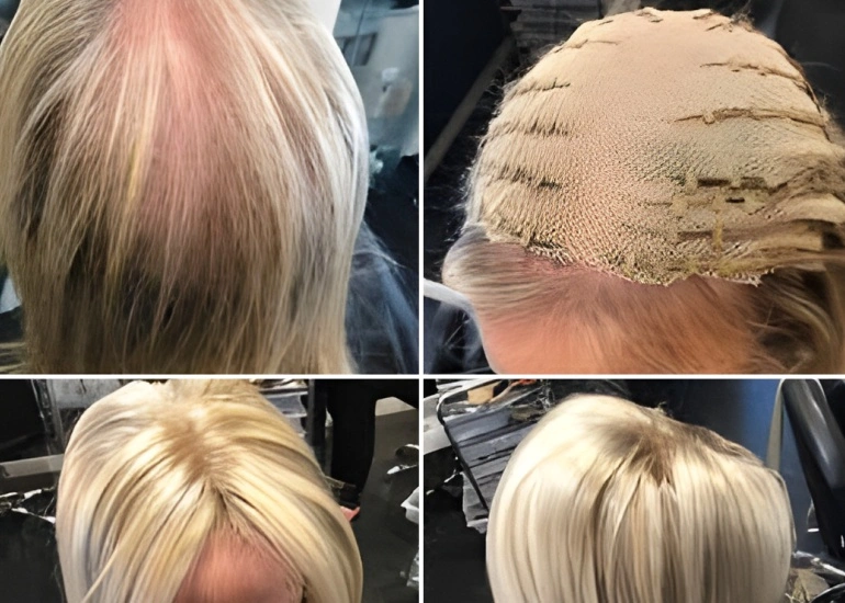 Mesh Integration Hair ystem For Hair Loss