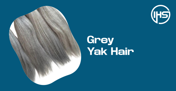 Grey Yak Hair